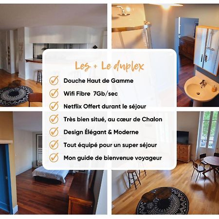 Le Duplex Apartment Chalon-sur-Saone Bagian luar foto